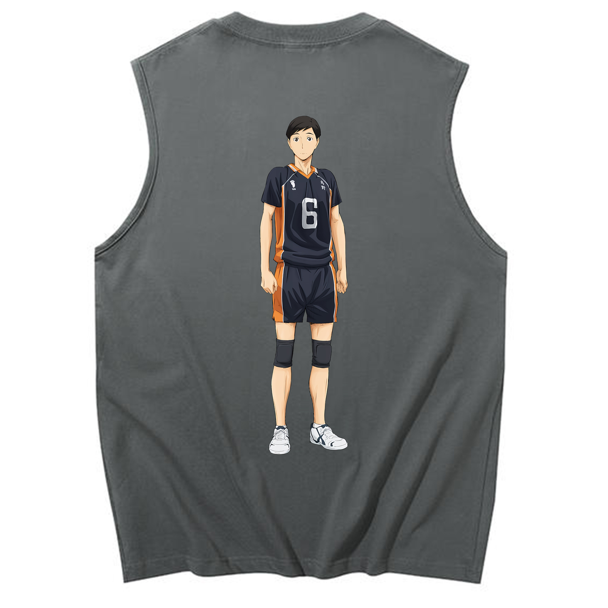 （画像用） ハイキュー!! Haikyu!! コットン100％タンクトップ（背面プリント）